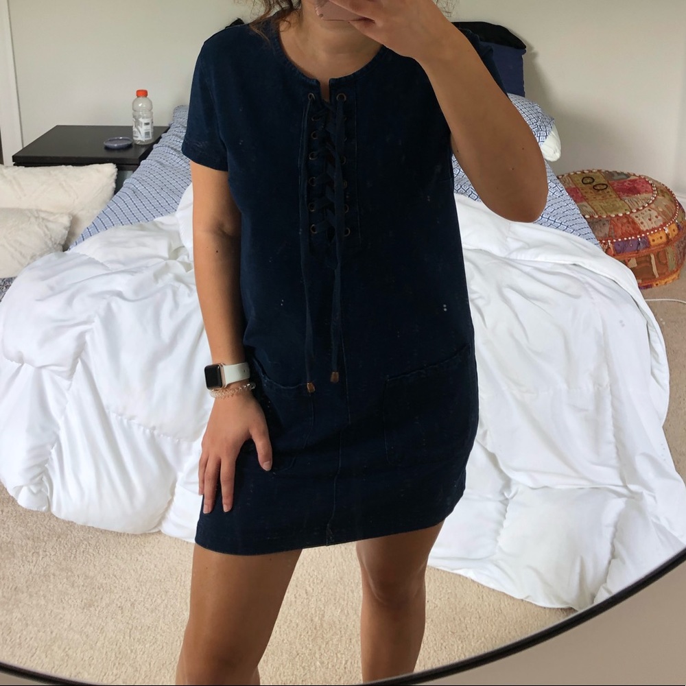 Blue jean dress